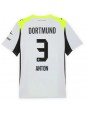 Borussia Dortmund Waldemar Anton #3 Venkovní Dres 2025-26 Krátký Rukáv Borussia Dortmund Waldemar Anton #3 Venkovní Dres 2025-26 Krátký Rukáv